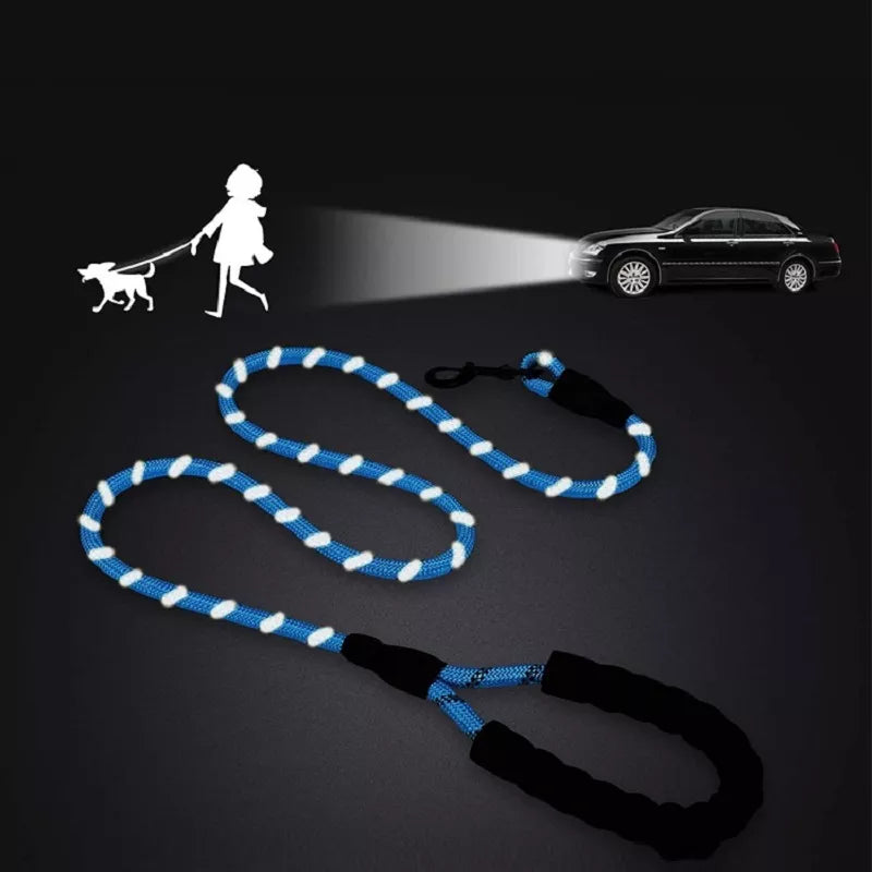 150/200/300cm Strong Dog Leash Pet Leashes Reflective Leash For Big Small Medium Large Dog Leash Drag Pull Tow Golden Retriever - My Store