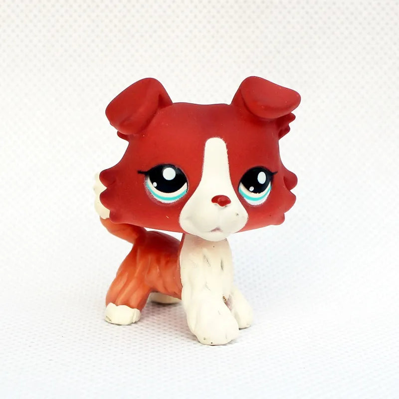LPS CAT Rare Littlest pet shop Toys Stands Short Hair Kitten Dog Dachshund Collie Spaniel Great Dane Original Bobble head toys - My Store