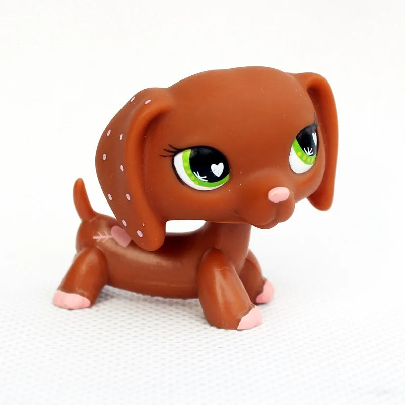 LPS CAT Rare Littlest pet shop Toys Stands Short Hair Kitten Dog Dachshund Collie Spaniel Great Dane Original Bobble head toys - My Store