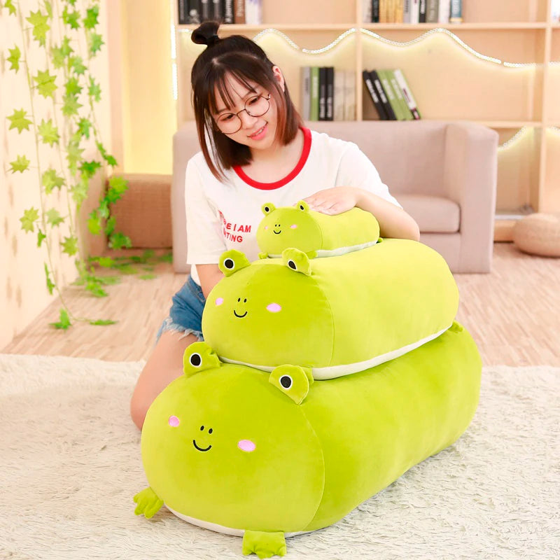 18-28CM Soft Animal Cartoon Pillow Cushion Cute Fat Dog Cat Totoro Penguin Pig Frog Plush Toy Stuffed Lovely kids Birthyday Gift - My Store