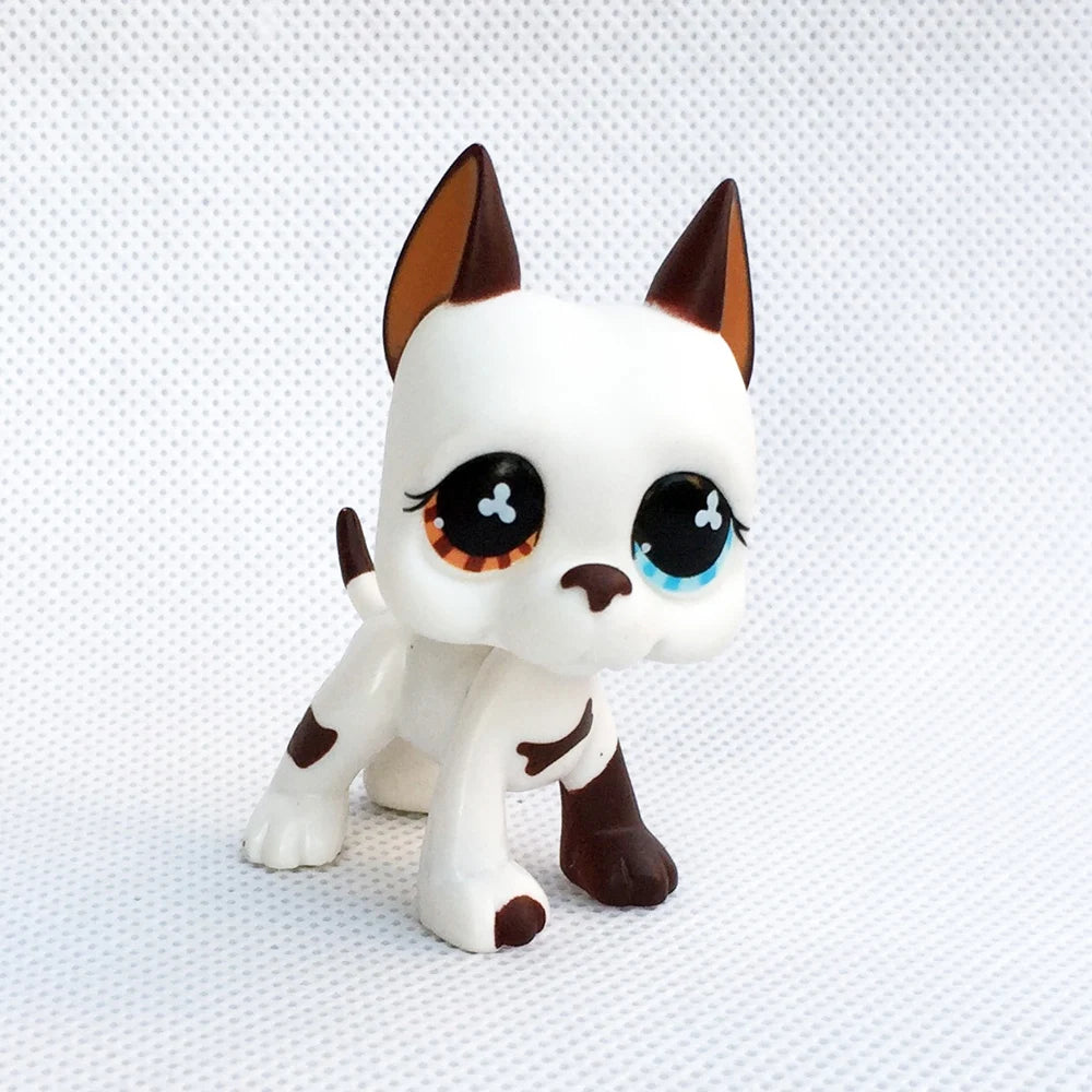 LPS CAT Rare Littlest pet shop Toys Stands Short Hair Kitten Dog Dachshund Collie Spaniel Great Dane Original Bobble head toys - My Store