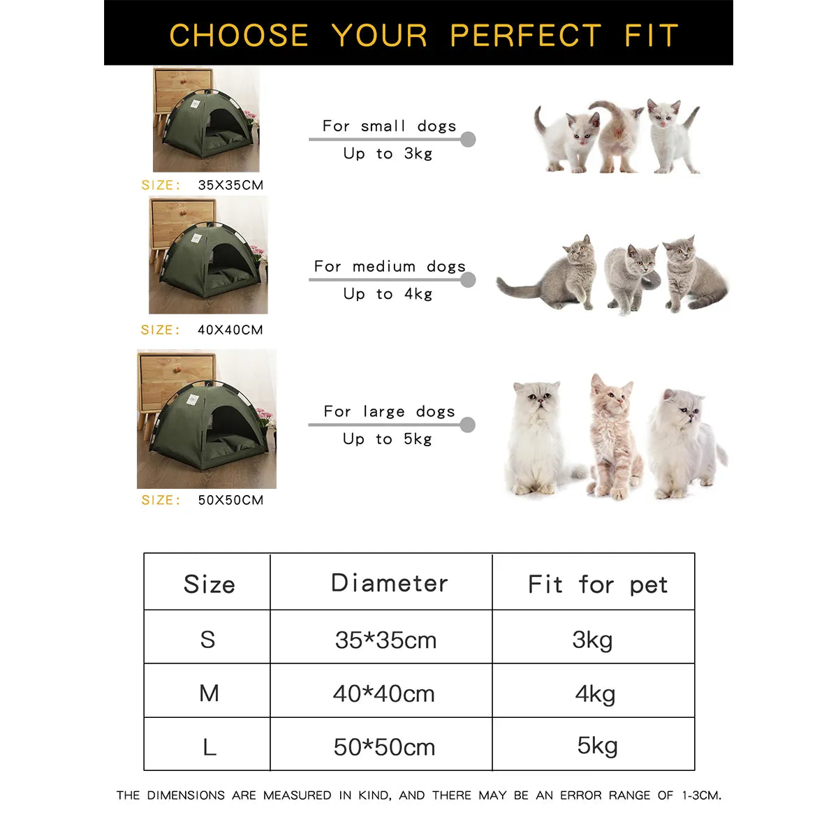 Pet Tent Bed Cats House Supplies Products Accessories Warm Cushions Furniture Sofa Basket Beds Winter Clamshell Kitten Tents Cat - My Store