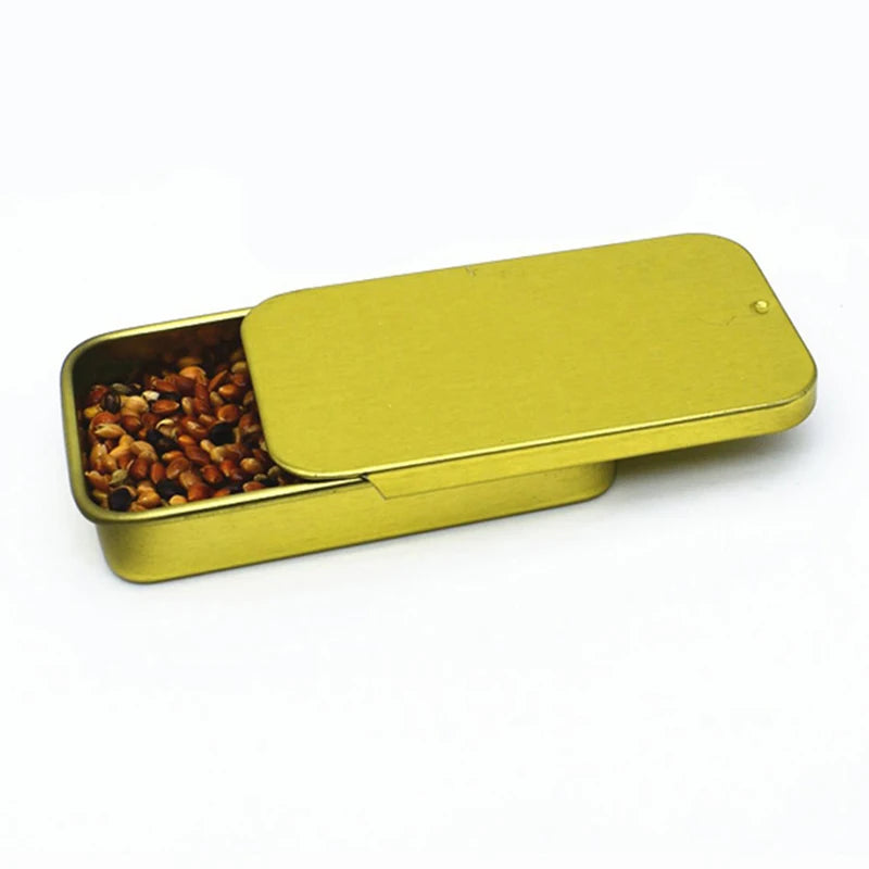 Bird Training Food Jar Parrot Hand-held Feeder Mini Feeding Box Bird IQ Growth Training Tool Bird Interactive Toy Mini Iron Tank - My Store