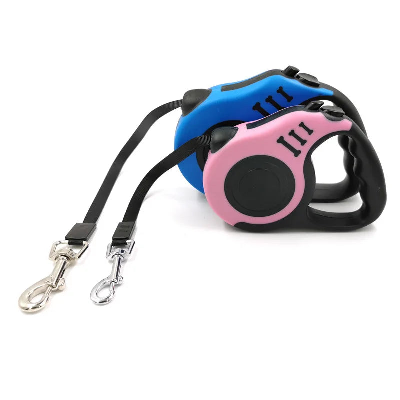 3 Meters 5 Meters Retractable Dog Leash Pet Leash Traction Rope Belt Automatic Flexible Leash For Small Medium Large Dog Product - My Store